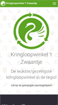 Mobile Screenshot of kringloopwinkeltzwaantje.nl